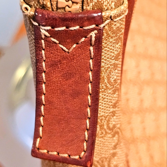 Celine Clutch Tan Leather 12"w 9-1/4"L - Picture 5 of 13